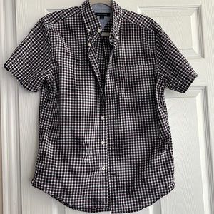 Tommy Hilfiger Men’s Short Sleeve Button Up Size Medium